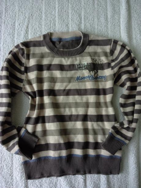 Úpletový svetřík, st. bernard,116