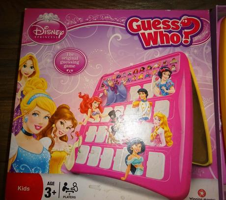 Guess who disney princess hra hádej kdo,