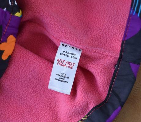 Bunda podzimní vel. 0 - 3 m, nutmeg,62