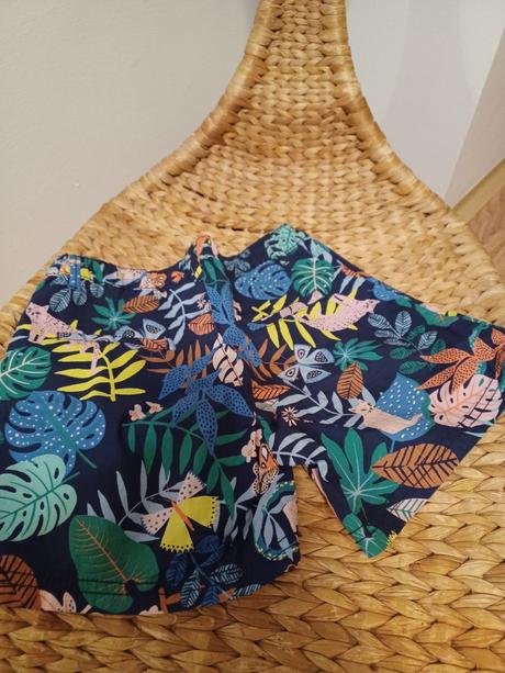 Barevné kraťasy h&m 134, h&m,134