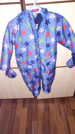 Modrá hvězdičková kombinéza, john lewis,86