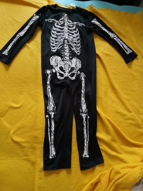 Kostým pro kluka,kostlivec, 
