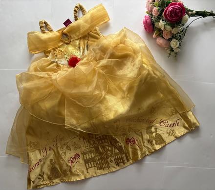 An9/ kostým delux bell kráska disney - v.3 roky, 