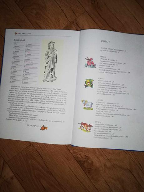 Kniha - barevný rok, 