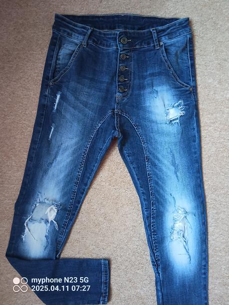 Baggy-nasrávačky-harémky vel."s", s