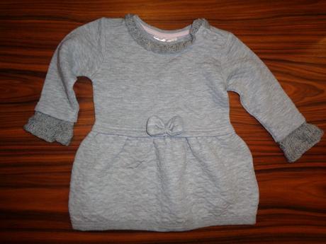 Pěkné šedé teplejší šaty, ergee,74