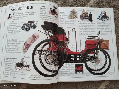 Knížka auta,