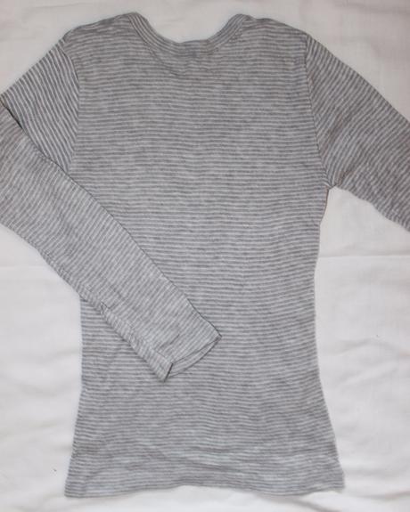 Ak103. pruhované elastické tričko, 140