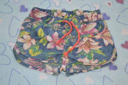 Bavlněné kraťasy s potiskem, 134