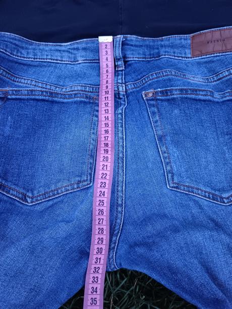 Těhotenské trhané/drbané rifleh&m slimboyfriend 38, h&m,38