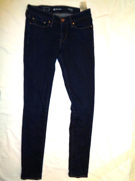 Luxusní elastické rifle - skinny - vel 25/32,