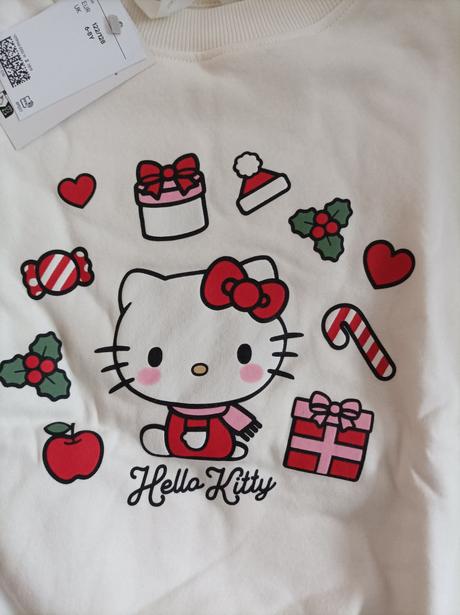 Mikina hello kitty h&m vel.122/128, h&m,122 / 128