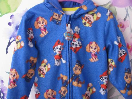 Fleecový overal na spaní paw patrol, 104