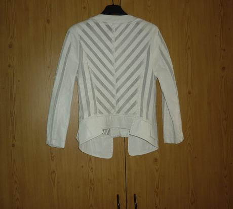 Krémová luxusní bundička / sako vinceotto, s