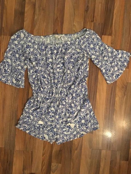 Kraťáskový overal, vel l/xl, ff, f&f,xl