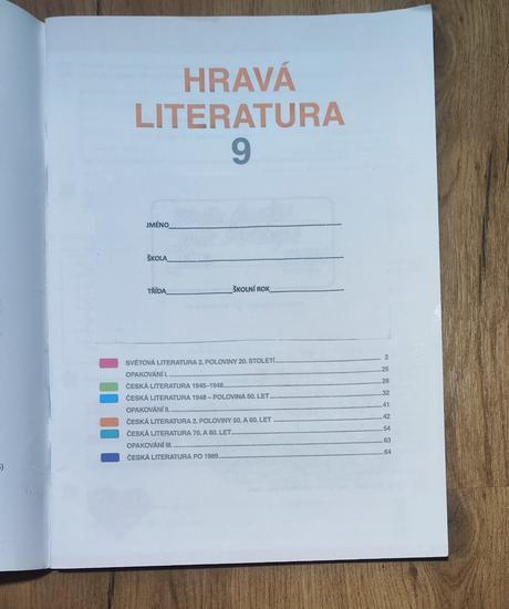 Hravá literatura pro 9. ročník zš,
