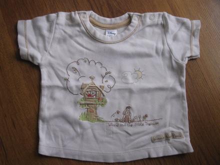 Tričko s medvídkem pů a ijáčkem, disney,68
