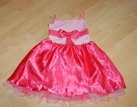 Karnevalové růžové šaty princezna či víla,