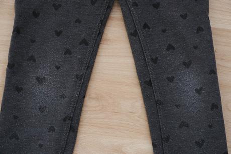 Leginy se srdicky vel. 122, h&m,122