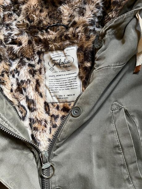 Kabátek, bunda parka zara, zara,s