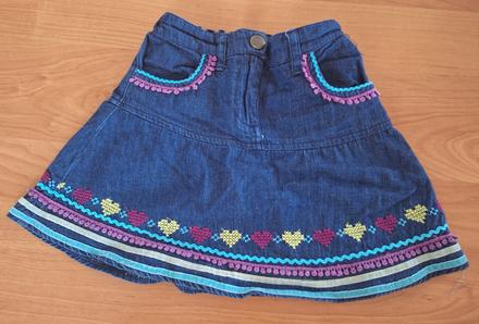 Sukně 1+1 zdarma dívčí vel 110-116, topolino,110