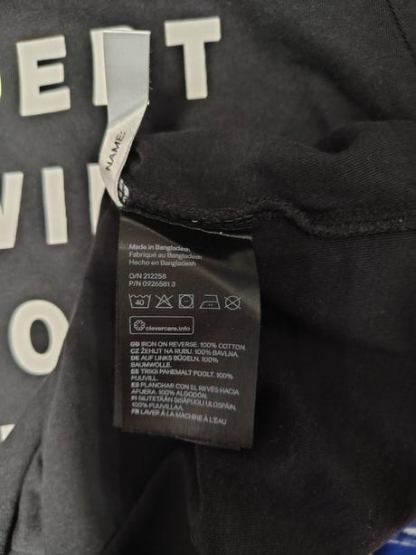 Dětské bavlněné triko kr. ruk. h&m 158/164, h&m,158