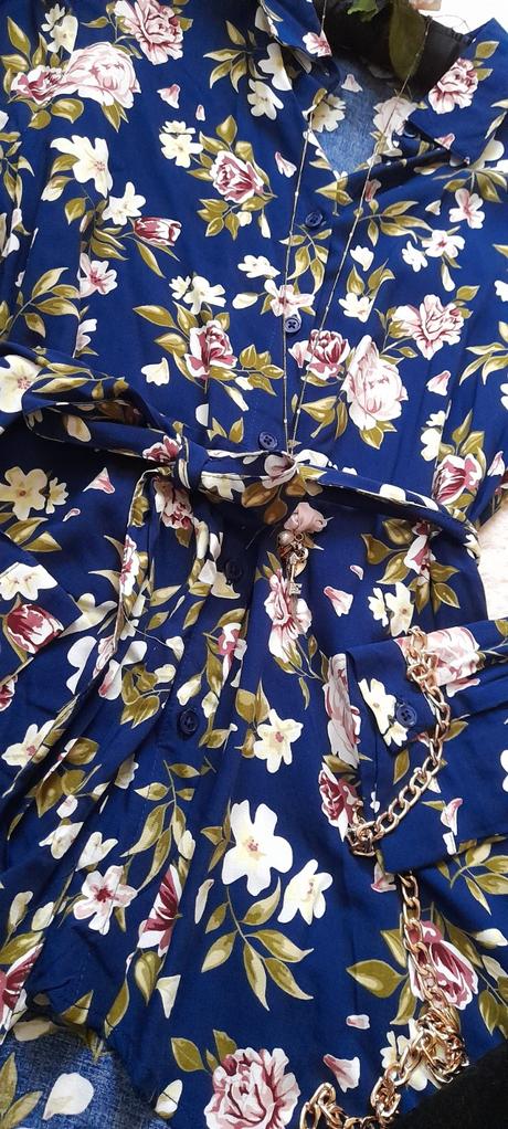 Fisherfield květovaná peplum viskózová halenka, gate,38