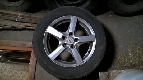 Lita kola - alu kola enzo 6,5x16" +pneu 205/65 r16, 