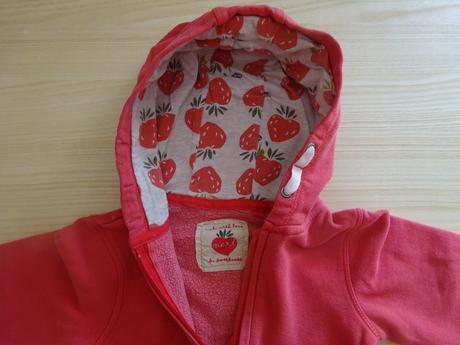 Komplet mikina a tepláky s jahodou, vel. 92, next,92