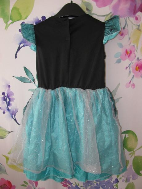 Kostým-tyrkysové šaty, čarodějka,pavoučí princezna,