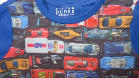 Bavlněné tričko s auty, tu,80