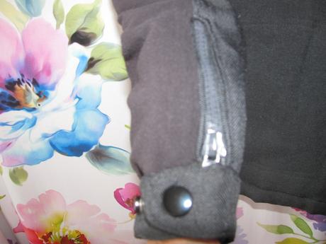 Zimní šedočerná skvělá bunda s kapucí desigual, desigual,164