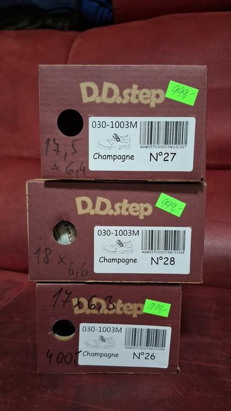 Sandálky balerínky dd step 26 27 a 28, d.d.step,26 / 27 / 28