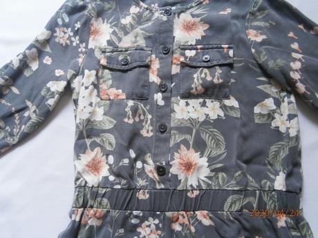 Letní kytičkový overal next,super stav,v.116/122, next,116