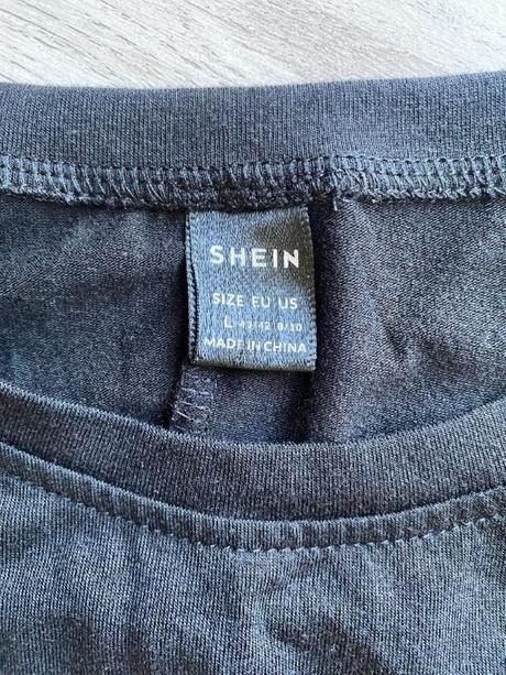 Krásné černé šaty shein vel.40/l, 40