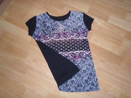 Tričko pajetky vel s/m třpytky kamínky, s