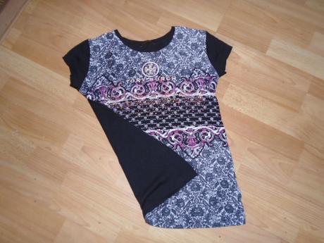 Tričko pajetky vel s/m třpytky kamínky, s