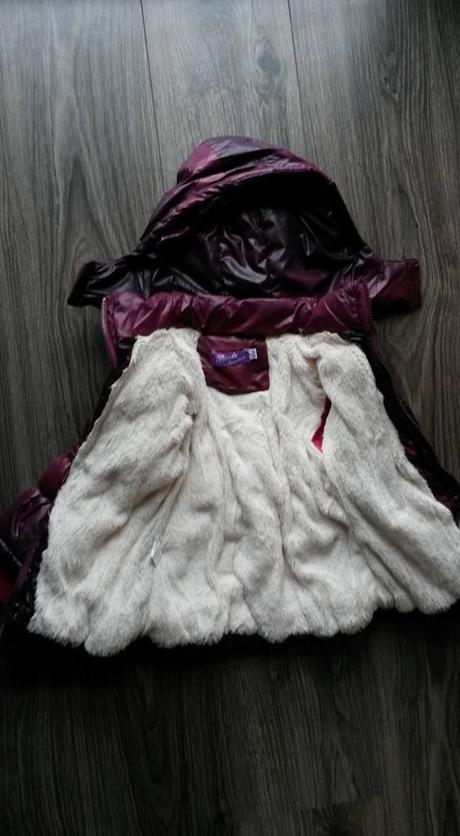 Krásná hodně teplá buřtíkatá bunda  vel.  98-104, 98