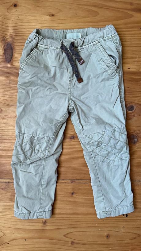 Podšité plátěné kalhoty, coccodrillo,98