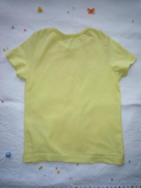 Žluté tričko s krátkým rukávem bavlna, tom tailor,92