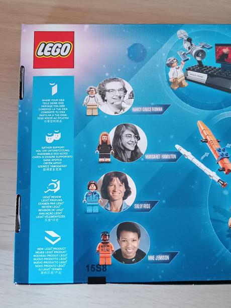 Lego ideas 21312 ženy nasa,
