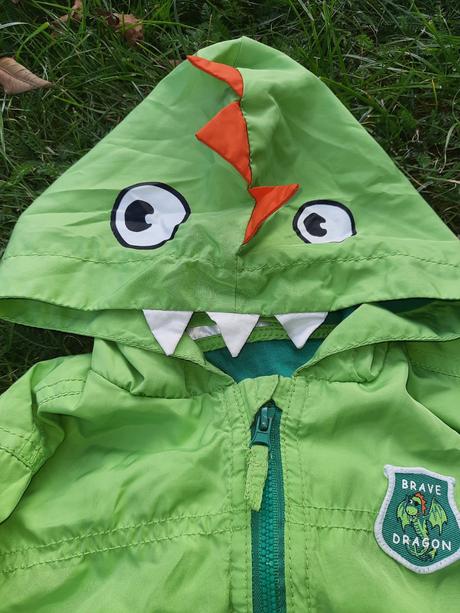Klučičí jarní, podzimní bunda drak vel. 86, baby,86