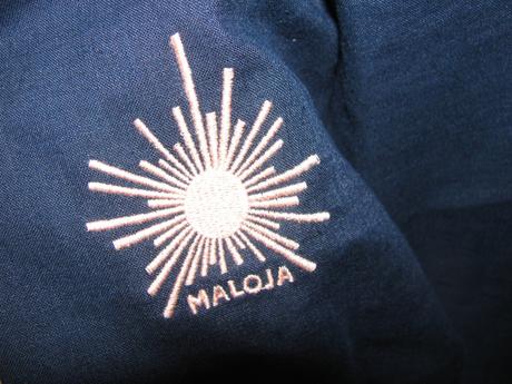 Dámská tmavě modrá halenka,3/4 rukáv, maloja, l