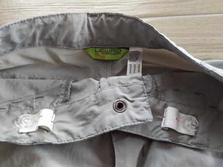 Šedé 3/4 ťáky lewro vel.140/146, lewro,140