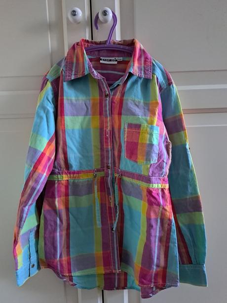 Kostkovaná košile, vel. 128, 128