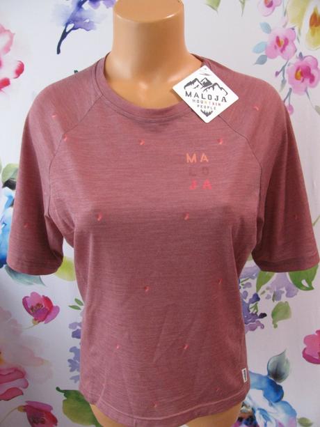 Dámský cyklo dres maloja bagnim rosehip hearts, maloja,l