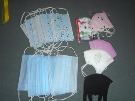 Roušky respirátor dětské, 