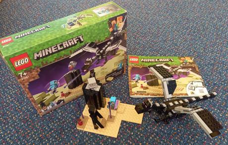 Lego minecraft 21151 - the end battle.,