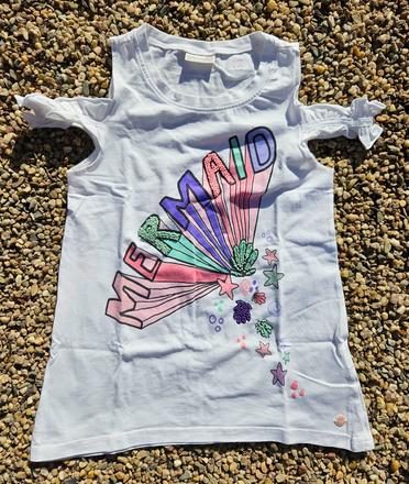 N62	dívčí triko coccodrillo mermaid vel. 158, coccodrillo,158