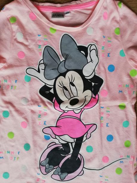 Sada holčičích triček vel. 6 - 7 let, disney,116